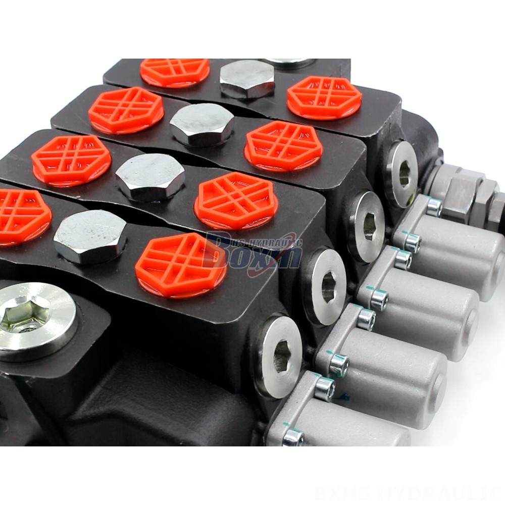SD8-Electric unloading valve Manual 4 Spool Sectional Directional Valve | Hydraulic Products Manufacturer detail image